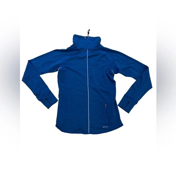 Nike 
Dri-fit 
Size xs
Royal blue 
Pit to pit 17”
Length 23” - Picture 2 of 5